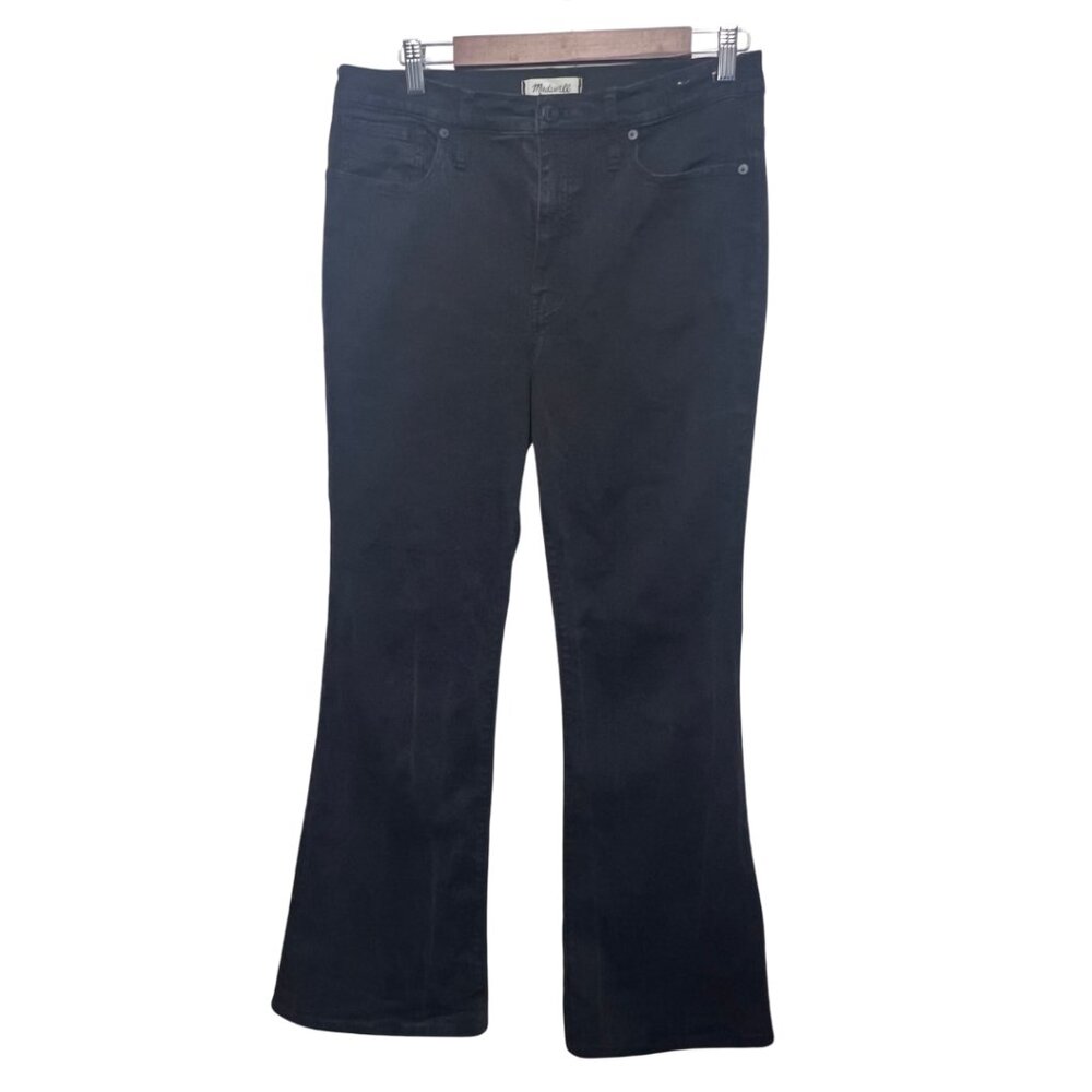 Madewell Black Flare & Wide Leg Jeans